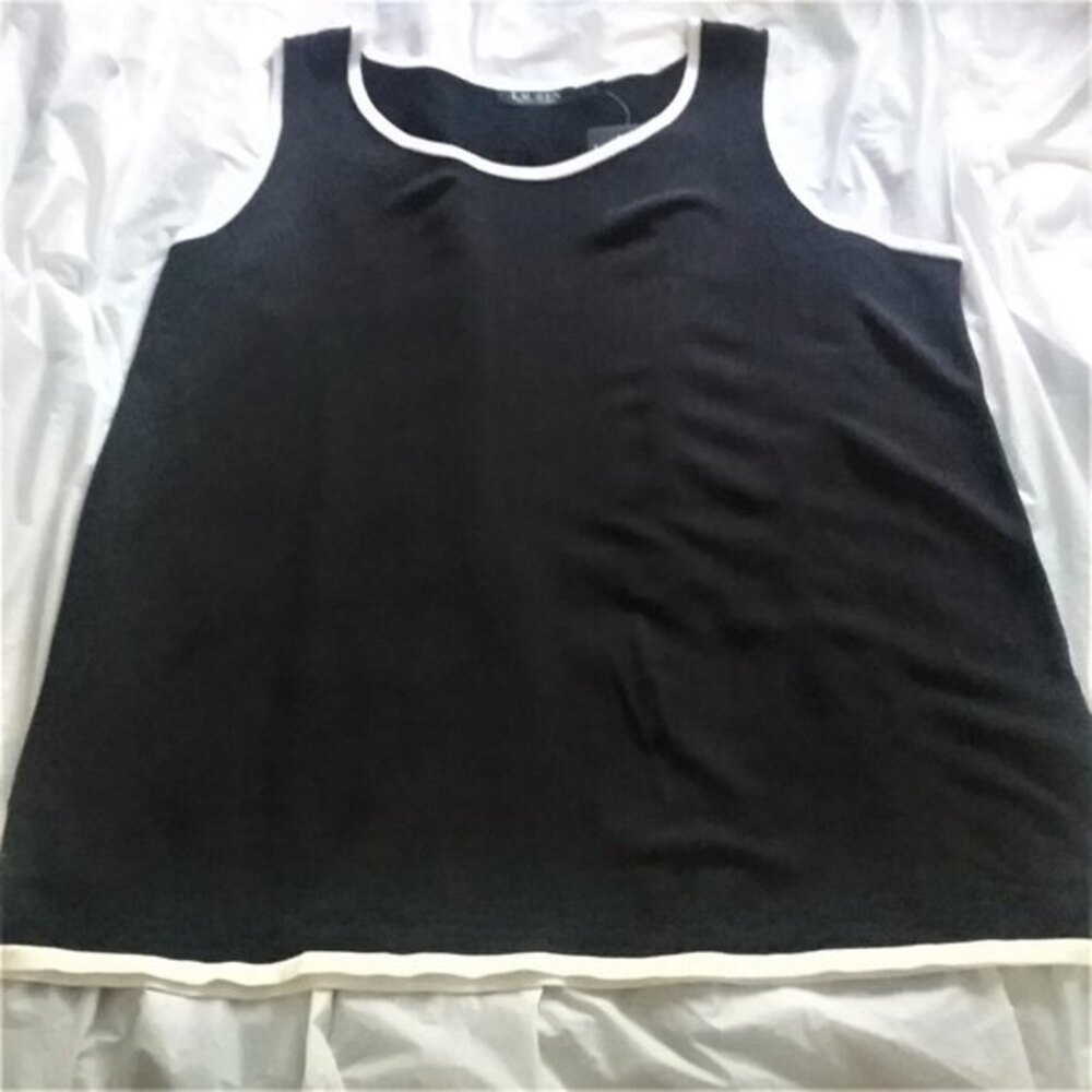 Ralph Lauren Sleeveless Knit Tank Top Blouse Size 2X NWT - Picture 7 of 7